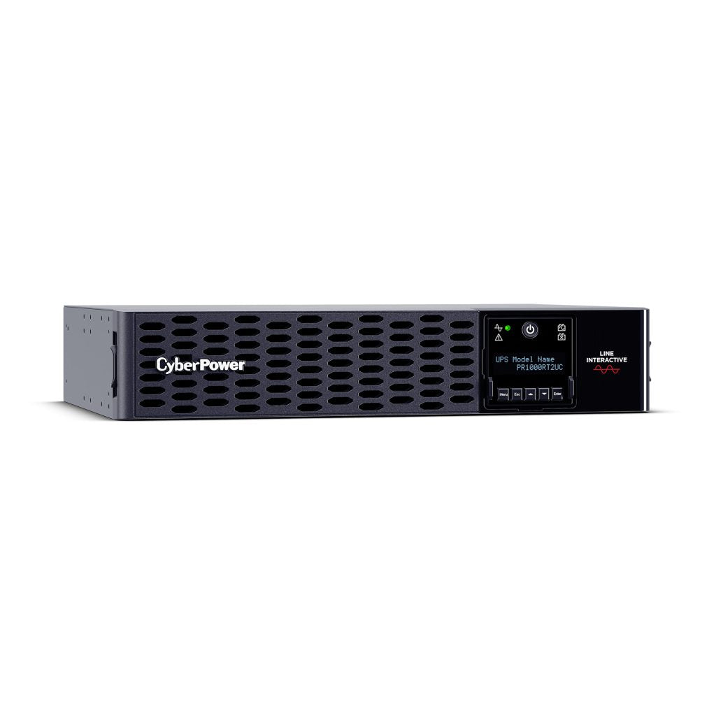 CyberPower PR1000RT2UC uninterruptible power supply (UPS) Line-Interactive 1 kVA 1000 W 8 AC outlet(s)