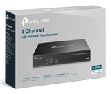 TP-Link VIGI NVR1004H-4P-2TB Black