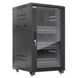 Intellinet Pro Line Network Cabinet with Integrated Fans, 18U