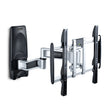 StarTech.com Articulating TV Wall Mount, VESA Wall Mount, Supports 26 to 65 inch/99lb/Flat/Curved TVs, Retractable Low Profile Wall Mount TV Bracket, Adjustable Corner TV Wall Mount - TAA