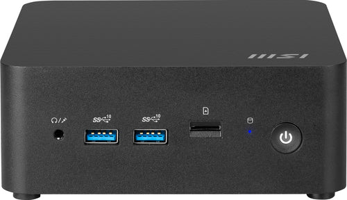 MSI CUBI NUC 1MG-295US PC/workstation Intel Core 3 100U 16 GB DDR5-SDRAM 512 GB SSD Windows 11 Pro Mini PC Black