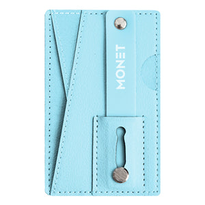 Monet Universal Phone Wallet RFID with kickstand Baby Blue