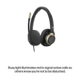 HP Poly Mission 825 Stereo USB Wired Headset