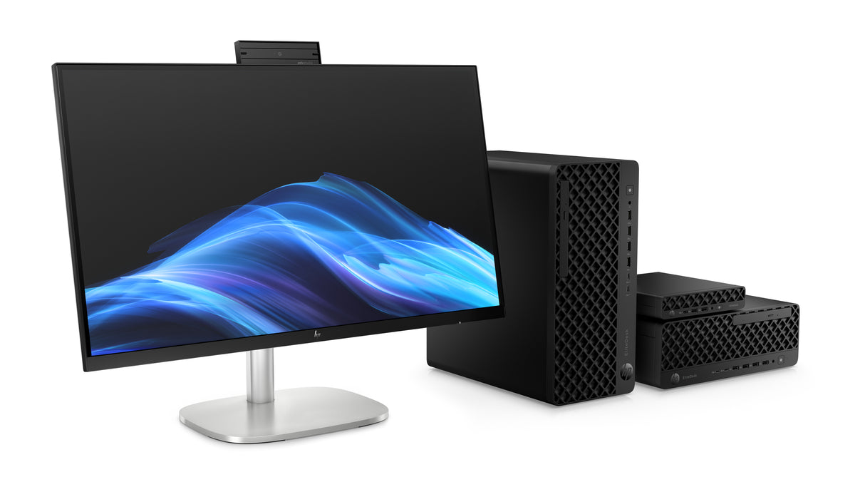 HP EliteStudio 8 G1i AI PC Wolf Pro Security Edition Intel Core Ultra 7 265 68.6 cm (27") 2560 x 1440 pixels Touchscreen All-in-One PC 32 GB DDR5-SDRAM 1 TB SSD Windows 11 Pro Wi-Fi 7 (802.11be) Silver