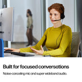 HP Poly Mission 415 Monaural USB Wired Headset Classic (Bulk)