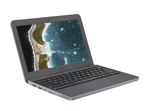 ASUS Chromebook C202SA-Q1-CB laptop Intel® Celeron® N3060 29.5 cm (11.6") HD 4 GB LPDDR3-SDRAM 16 GB eMMC Wi-Fi 5 (802.11ac) ChromeOS Blue, White