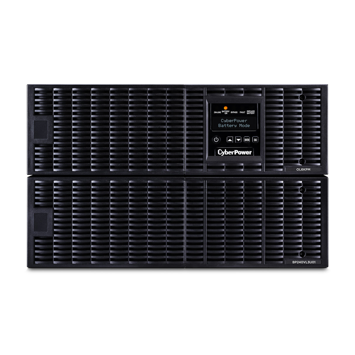 CyberPower OL6KRT uninterruptible power supply (UPS) Double-conversion (Online) 6 kVA 5400 W 4 AC outlet(s)
