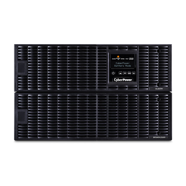 CyberPower OL6KRT uninterruptible power supply (UPS) Double-conversion (Online) 6 kVA 5400 W 4 AC outlet(s)
