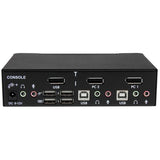 StarTech.com 2 Port Professional USB DisplayPort KVM Switch with Audio - TAA