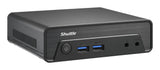 Shuttle Nano PC NE10N, Intel N 100, 1x HDMI, 1x DP, 6x USB, 1x LAN, fanless, 24/7 permanent operation, incl. VESA