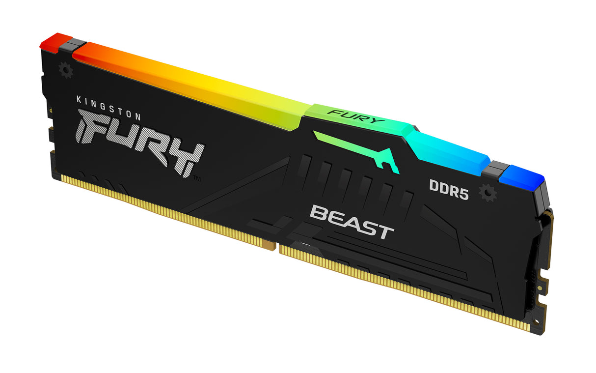 Kingston Technology FURY Beast 16GB 5600MT/s DDR5 CL40 DIMM RGB