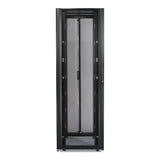 APC NetShelter SX, Server Rack Enclosure, 42U, Shock Packaging, 2000 lbs, Black, 2124H x 750W x 1070D mm