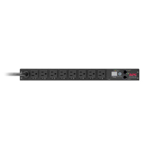 APC NetShelter Switched Rack PDU, 1U, 1.4kW, 120V, 15A, 8 NEMA 5-15R outlet