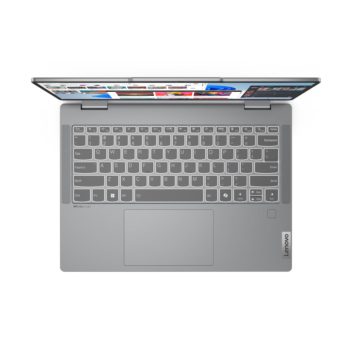 Lenovo IdeaPad 5 2-in-1 14IRU9 Intel Core 5 120U Hybrid (2-in-1) 35.6 cm (14") Touchscreen WUXGA 16 GB LPDDR5x-SDRAM 512 GB SSD Wi-Fi 6 (802.11ax) Windows 11 Home English, French Grey