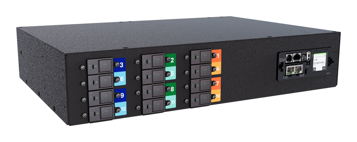 Vertiv PowerIT rack power distribution unit, 43.4kW, 3P+N+E (IP44) plug, TAA Compliance, RoHS, China RoHS, UL/CE dual listed