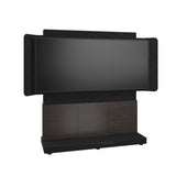 Middle Atlantic ForumTM Free-Standing 66" (3 Bay) Display Stand for (1) 81" 21:9 Ultra-Wide Display, Dark Colorway