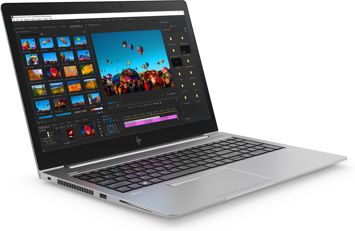 HP ZBook 15u G5 Intel® Core™ i5 i5-8350U Mobile workstation 39.6 cm (15.6") Full HD 8 GB DDR4-SDRAM 256 GB SSD AMD Radeon Pro WX 3100 Wi-Fi 5 (802.11ac) Windows 10 Pro Grey