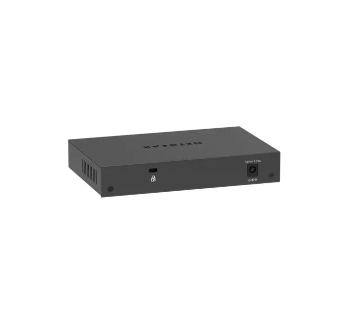 NETGEAR GS305P Unmanaged Gigabit Ethernet (10/100/1000) Power over Ethernet (PoE) Desktop/Wall-Mounting Black