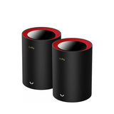 Cudy M3000 2-Pack Dual-band (2.4 GHz / 5 GHz) Wi-Fi 6 (802.11ax) Black, Red 1 Internal