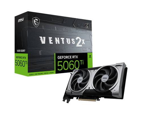MSI GeForce RTX 5060 Ti 16G VENTUS 2X PLUS NVIDIA 16 GB GDDR7
