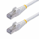 StarTech.com 15ft White CAT8 Ethernet Cable, Snagless RJ45, 25G/40G, 2000MHz, 100W PoE++, S/FTP, 26AWG Pure Bare Copper Wire, LSZH, Shielded Network Patch Cord w/Strain Reliefs, Individually Tested