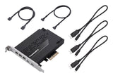 ASUS ThunderboltEX 5 interface cards/adapter Internal Mini DisplayPort, USB 2.0, PCIe, USB Type-C, Thunderbolt, VGA