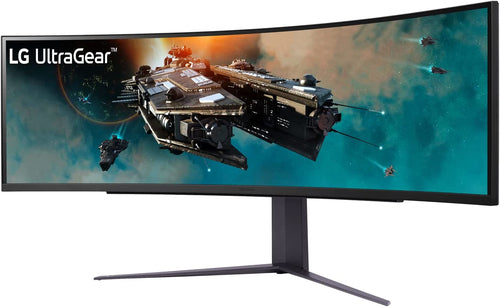 LG 49GR85DC computer monitor 124.5 cm (49") 5120 x 1440 pixels Quad HD LED Black