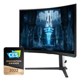Samsung LS32BG852NNXGO computer monitor 81.3 cm (32") 3840 x 2160 pixels 4K Ultra HD LCD Black, White