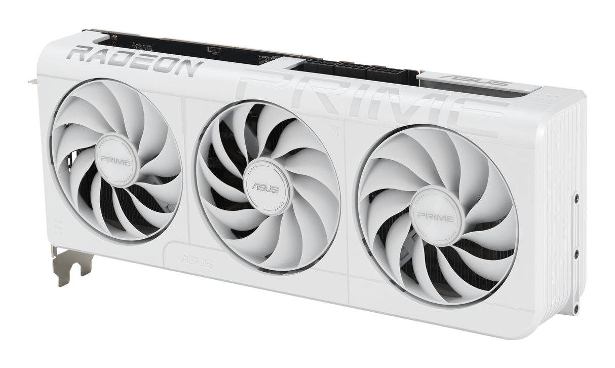 ASUS Prime -RX9070XT-O16G-WHITE AMD Radeon RX 9070 XT 16 GB GDDR6