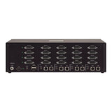 StarTech.com Secure 4-Port Quad-Monitor KVM Switch, DVI, NIAP 4.0 Desktop KVM for Keyboard / Mouse, Metal Housing, CAC Port, Made in the USA