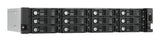 QNAP TL-R1200PES-RP storage drive enclosure HDD/SSD enclosure Black, Grey 2.5/3.5"