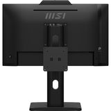 MSI Pro MP242PMG 23.8 Inch Monitor, FHD (1920 x 1080), 120Hz, IPS, 1ms, 1x HDMI 1.4b, 1x DP 1.2a, 1x D-Sub(VGA), 2xUSB 5Gbps Type-A, 1x USB 5Gbps Type-B, Built-in Speakers, Webcam, Anti-Glare, Anti-Flicker, Less Blue light, TÜV Certified, VESA...