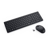 DELL KM555 keyboard Mouse included Universal RF Wireless + Bluetooth Canadian Black