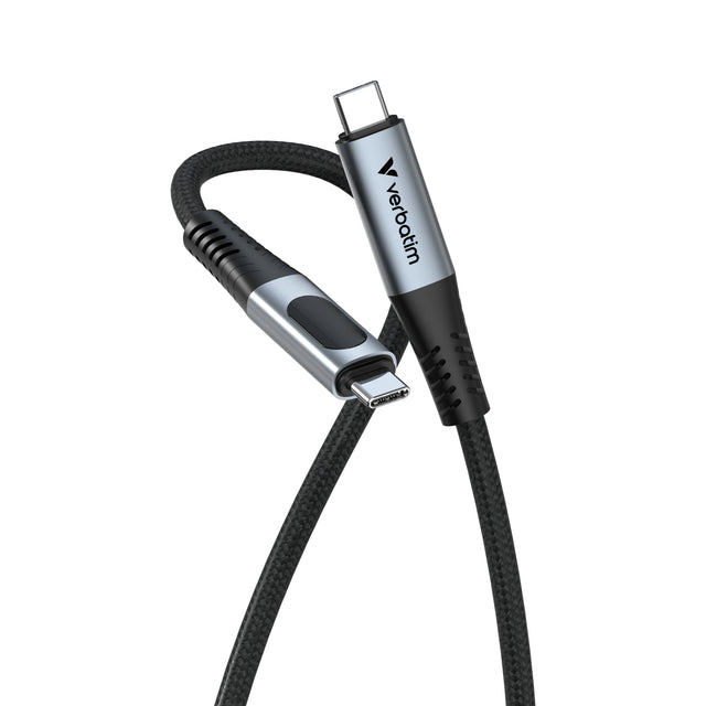 Verbatim Sync & Charge USB C to USB C 100W Display 120 cm