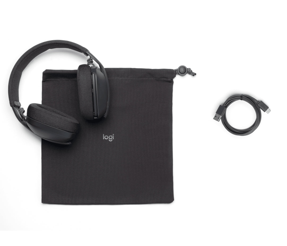 Logitech Zone Vibe Wireless Headset Wired Head-band Calls/Music Bluetooth Graphite