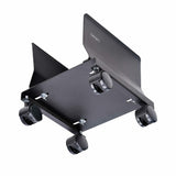 StarTech.com Computer Tower Cart, Rolling Mobile CPU Caddy on Wheels/Casters, Max Load 46.3lb/21kg, Adjustable PC Case Mount, Desktop Floor Stand, Steel Dolly, TAA