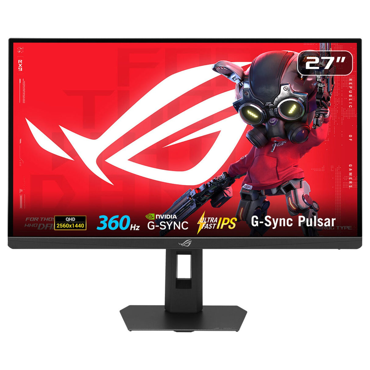 ASUS ROG Strix Pulsar XG27AQNGV computer monitor 68.6 cm (27") 2560 x 1440 pixels Wide Quad HD LCD Black
