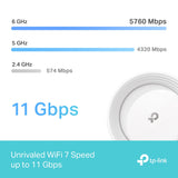 TP-Link BE9300 Whole Home Mesh Wi-Fi 7 System(Tri-Band)