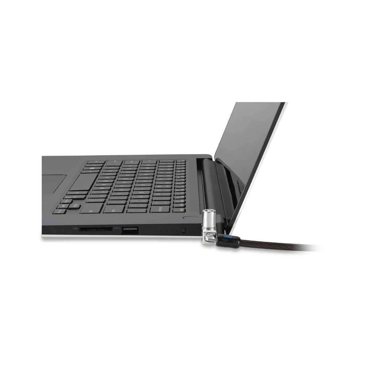 Kensington Slim N17 2.0 Keyed Laptop Lock for Wedge-Shaped Slots - Like Keyed