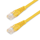 StarTech.com Cat5e Patch Cable with Molded RJ45 Connectors - 10 ft. - Yellow
