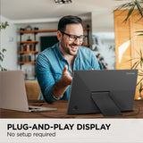 Viewsonic VA VA1653 computer monitor 39.6 cm (15.6") 1920 x 1080 pixels Full HD LED Black