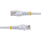 StarTech.com Cat5e Patch Cable with Molded RJ45 Connectors - 3 ft. - White