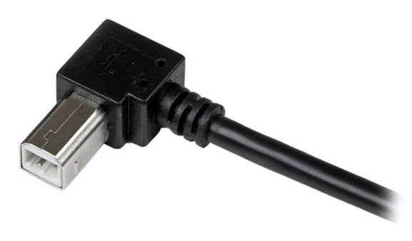 StarTech.com 3m USB 2.0 A to Right Angle B Cable - M/M