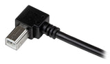 StarTech.com 3m USB 2.0 A to Right Angle B Cable - M/M