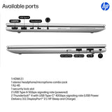 HP EliteBook 6 G1i AI PC Wolf Pro Security Edition Intel Core Ultra 7 255U Laptop 35.6 cm (14") Touchscreen WUXGA 16 GB DDR5-SDRAM 512 GB SSD Wi-Fi 7 (802.11be) Windows 11 Pro Silver