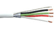 18ga 3c, Stranded, Shielded, FT6/CMP, White - 1000ft