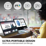 Viewsonic VG Series VG1656-2K computer monitor 40.6 cm (16") 2560 x 1600 pixels WQXGA LED Silver