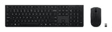 Lenovo 4X31R64327 keyboard Mouse included Office RF Wireless + Bluetooth Canadian Black