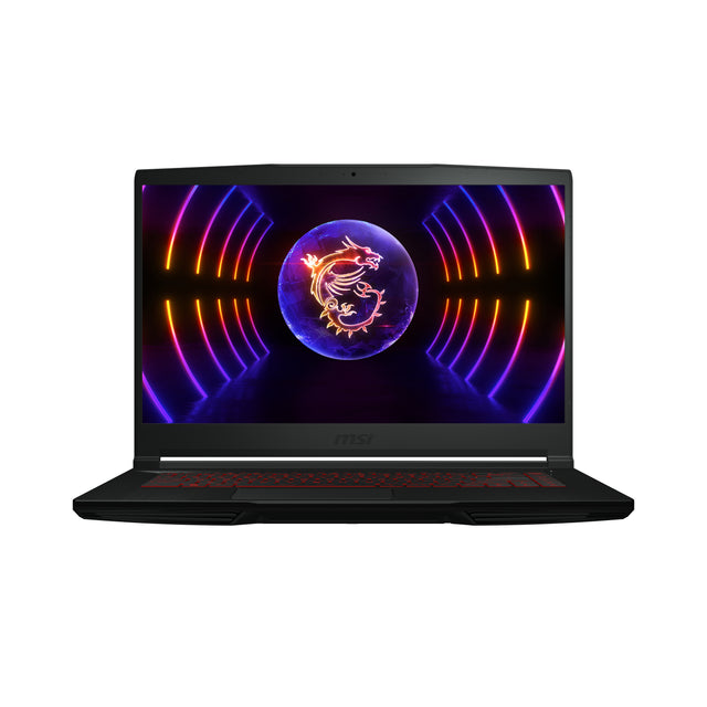 MSI Gaming Thin GF63 12UCX-458CA Intel® Core™ i5 i5-12450H Laptop 39.6 cm (15.6") Full HD 8 GB DDR4-SDRAM 512 GB SSD NVIDIA GeForce RTX 2050 Wi-Fi 6 (802.11ax) Windows 11 Home Black