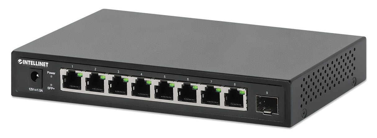 Intellinet 9 Port Switch 8 x 2.5G Ethernet-Ports and 1 SFP+ Uplink